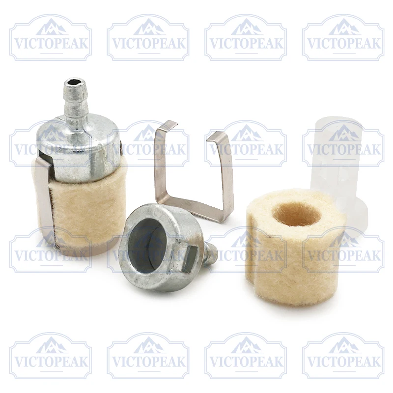 Natural Wool Fuel Filter with Excellent Filtering Effect Is Suitable for Garden Machinery Equipment Brush Cutters and Chainsaws