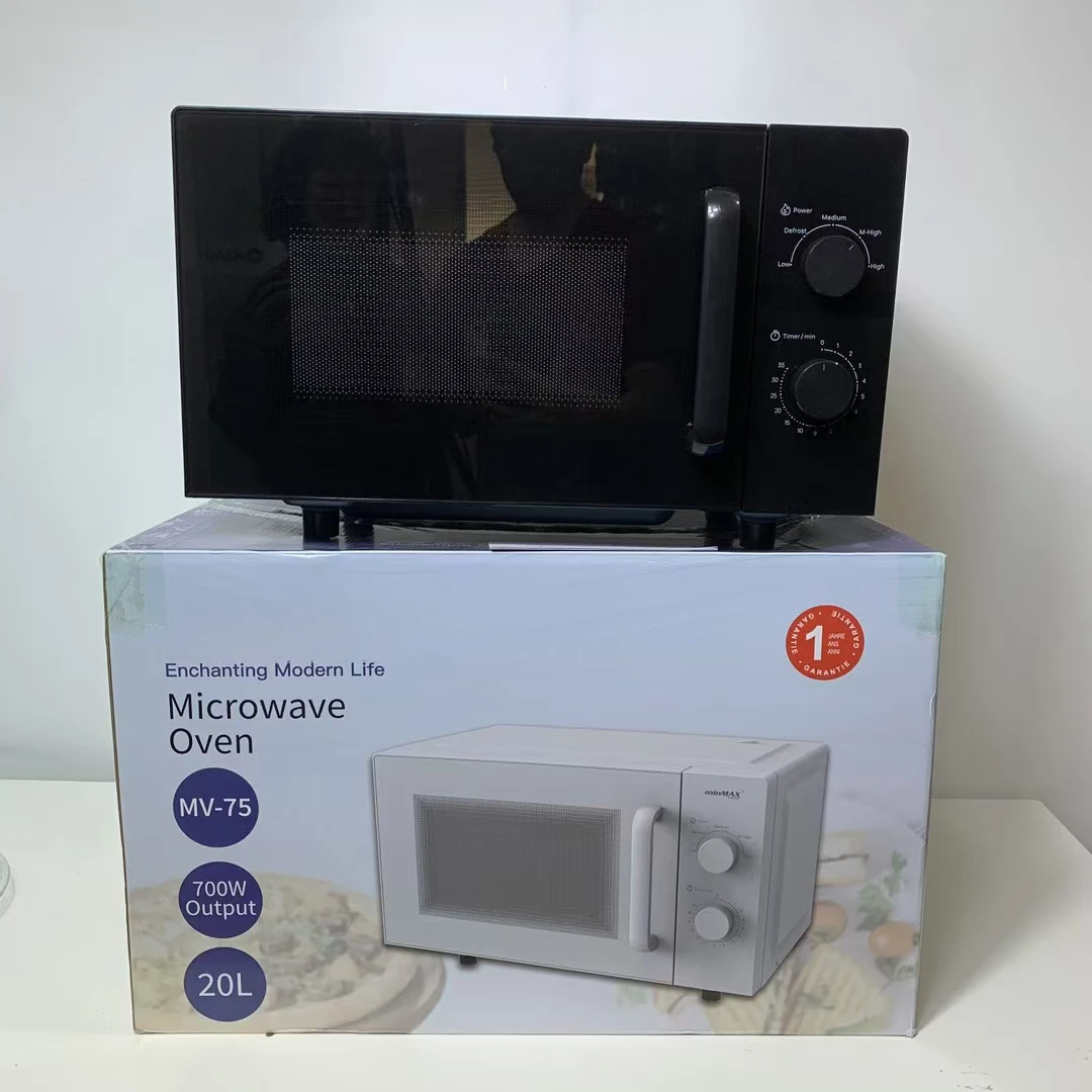 

In Stock 20L Home Cooking Electric Multifunction Baking Microwave Time Function Control Microwave Oven