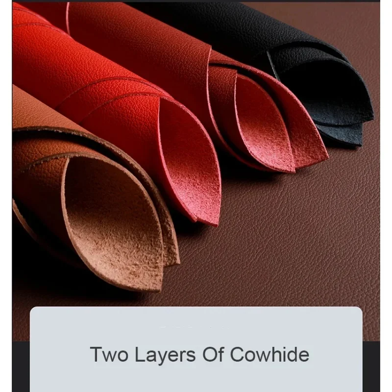 Budget‑Friendly Cowhide‑Leather Custom Car Floor Mats For 5‑Seater Left‑Hand‑Drive Vehicles
