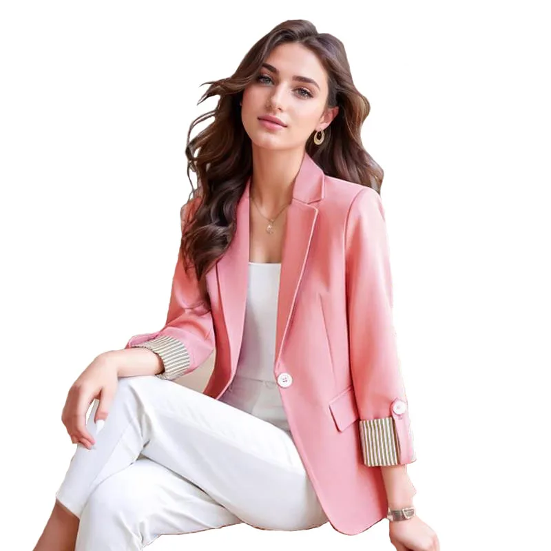 Autumn Winter Outerwears Blazer Woman New In Coats Chaquetas Mujer Casaco Feminino Large Size Office Casual Blazers Jackets Tops