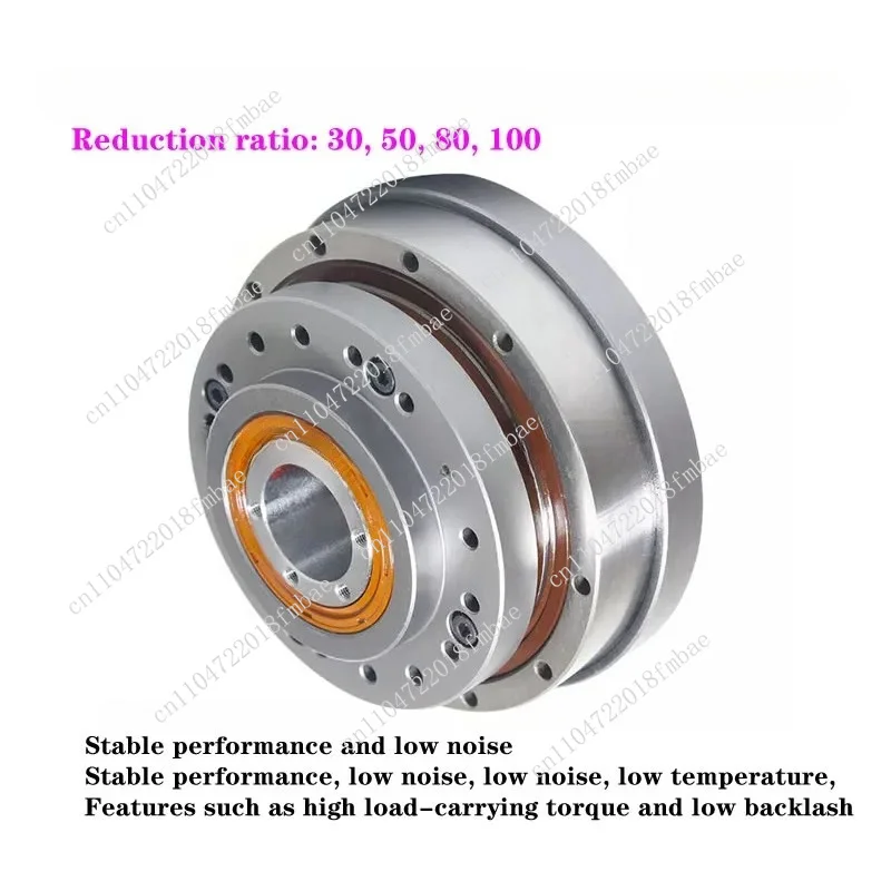 HBK17 Ro-bot Harmonic Reducer Stable Performance, Low Noise/low Backlash Harmonic Reducer, Reduction Ratio: 30, 50, 80, 100