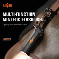 Airmars Multifunctional Mini Flashlight Six Levels of Brightness Adjustable UV Can Be Widely Used in a Variety