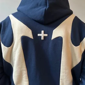 Mithaube mit Retro -amerikanischen Männern, Devil Standard Hood, Harajuku Sweatshirt, Freizeitkleidung für Paare, Mode, Y2K 6 Hauptverkaufskleidung Paar kombiniert - №2