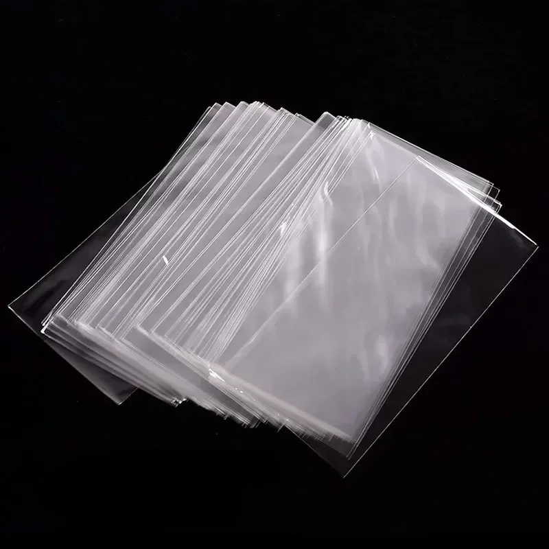 100 Pcs Clear Paper Money Holder Paper Money Sleeves Bill Protector Bag Display Case Album Banknotes Currency Collection Sleeves