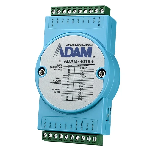 Advantech ADAM-4019+ 8 universal analog input modules