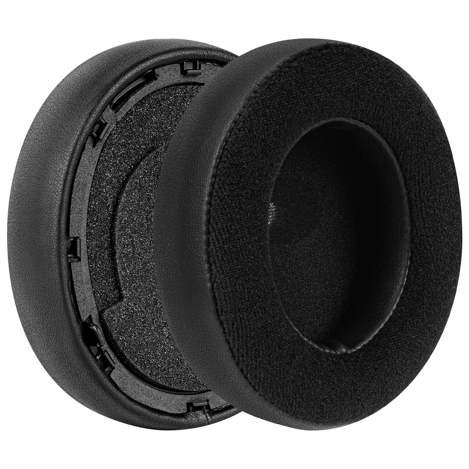 Geekria Comfort Hybrid Velour Replacement Ear Pads for Turtle Beach Stealth Pro Headphones