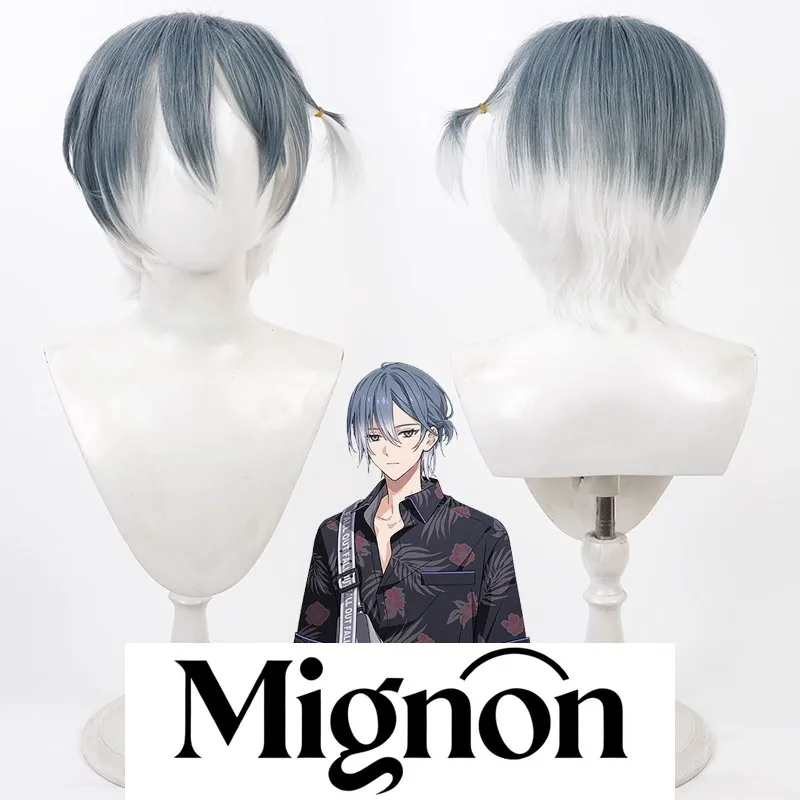 

18TRIP Hachinoya Nagi парик для косплея, держатель цветочного магазина, градиент, белые разубые корни, подарок на Хэллоуин