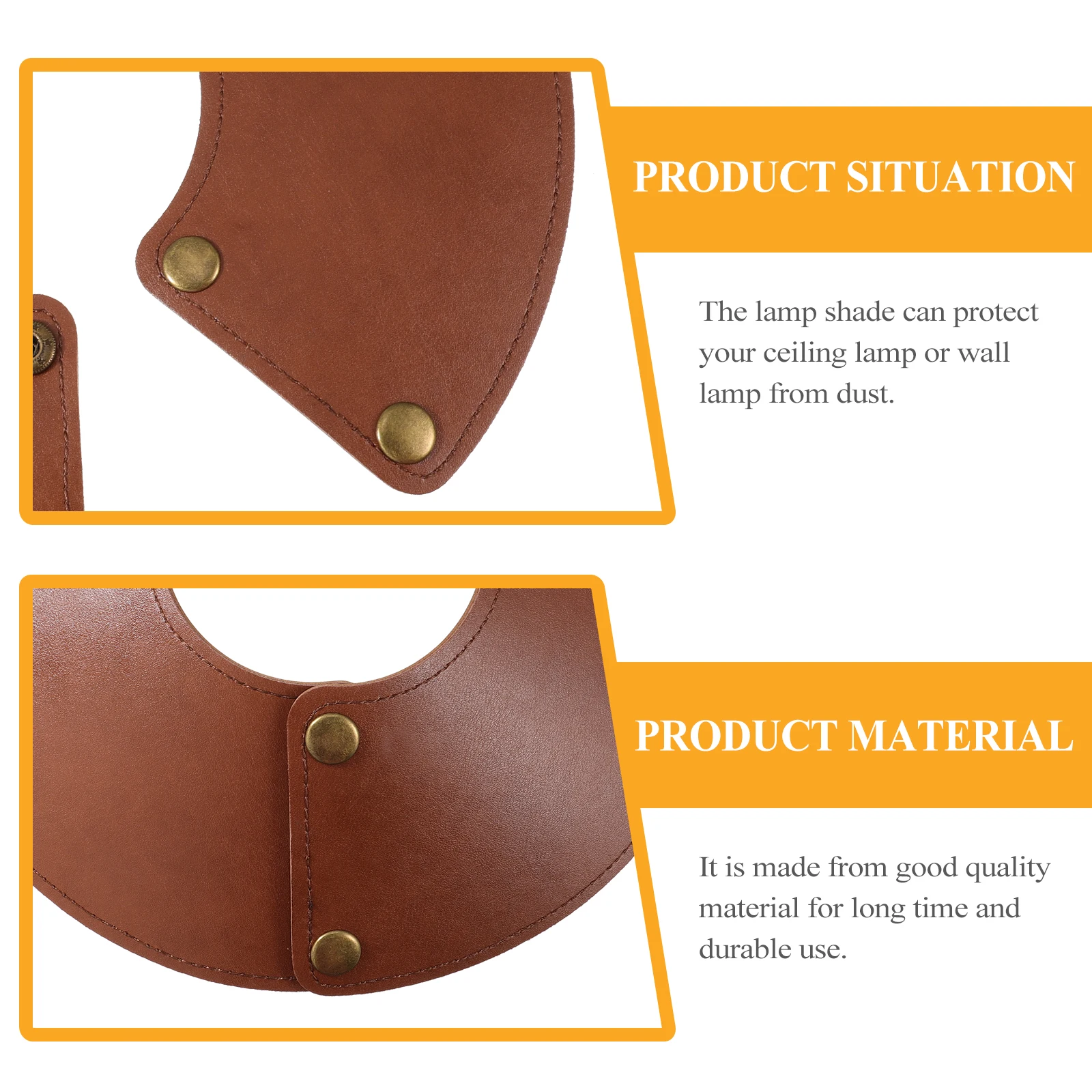 

1pc Lampshade Dustproof Removable Light Cover Durable Heat Resistant Easy Install Decorative Lighting Accessory For Home