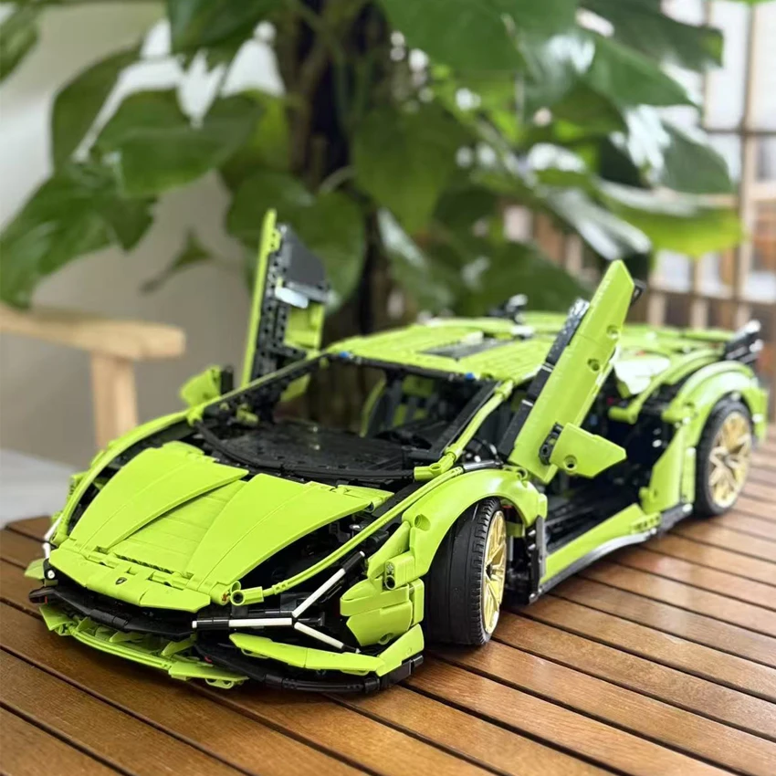 Blocs de construction techniques Sian, 3696 pièces, compatibles MOC 42115, modèle de briques, projet pour adultes, voiture de sport, jouets pour garçons, cadeaux