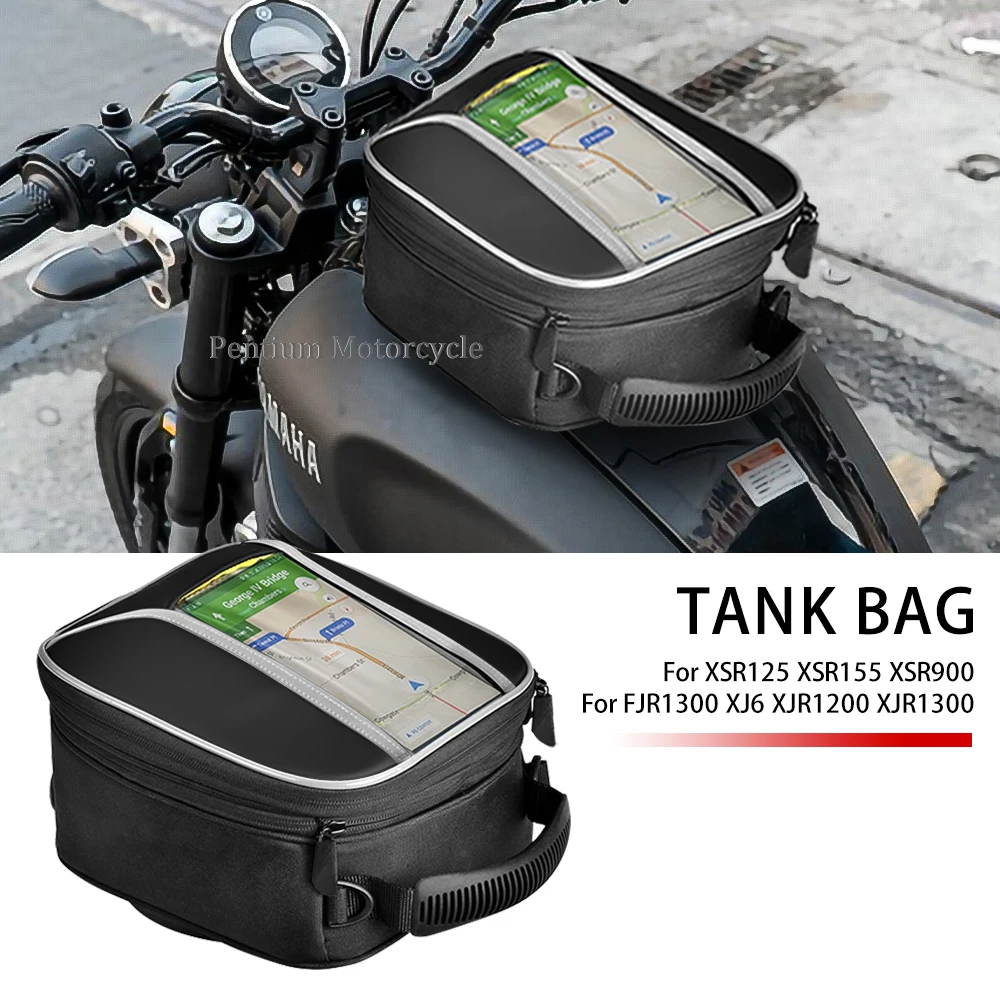 For YAMAHA XSR 125 155 900 XJ6 XJR1200 XJR1300 FJR1300 Fuel Tank Bag Luggage Storage Bags Navigation Bag ﻿