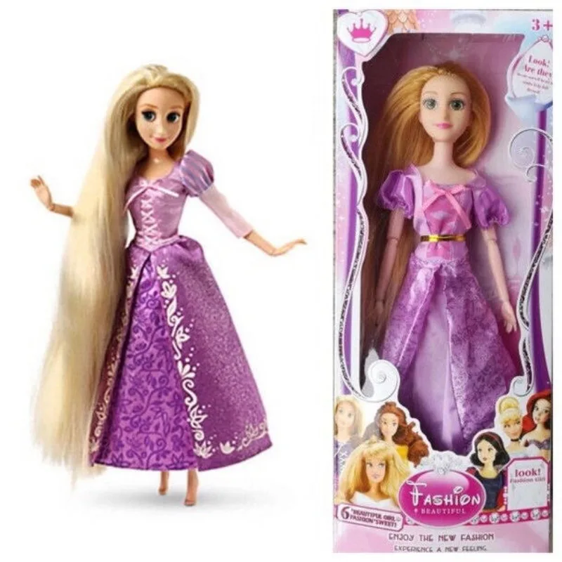 Hasbro Disney Princess Blancanieves Belle Cenicienta conjunto creativo lindo muñeca de juguete para niña regalo personalizado vestido de dibujos animados muñeca de juguete