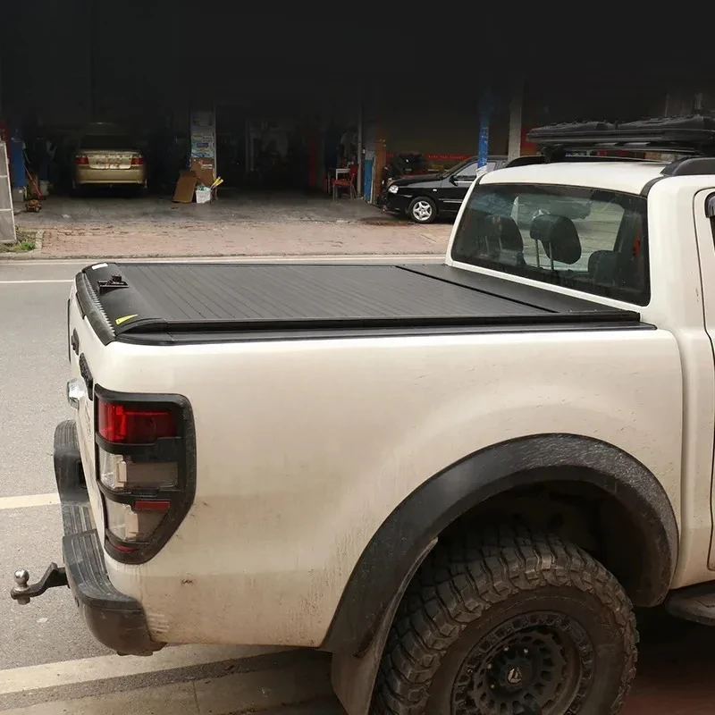 

Hard Roller Lid Tonneau Cover With Password Lock Pickup Truck Exterior Accessories