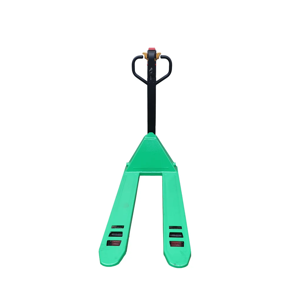 Factory Price 550mm Fork Width Electric Pallet Truck Lithium Battery Forklift 2ton Electric Pallet Truck With Pu Wheel