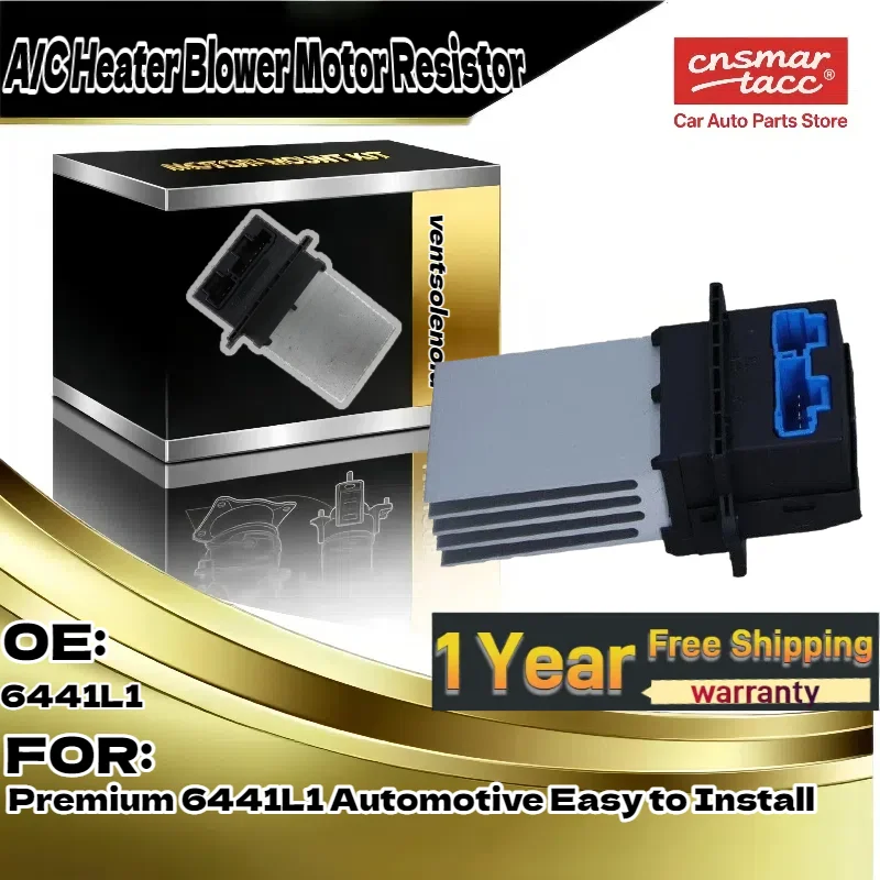 

For Universal Automotive | Premium A/C Heater Blower Motor Resistor - 6441L1, Easy to Install