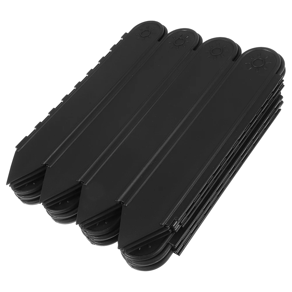 

10pcs Garden Fence Border Plastic Lawn Edging Decorative Outdoor Fence for Yard Dog Small Courtyard Fences