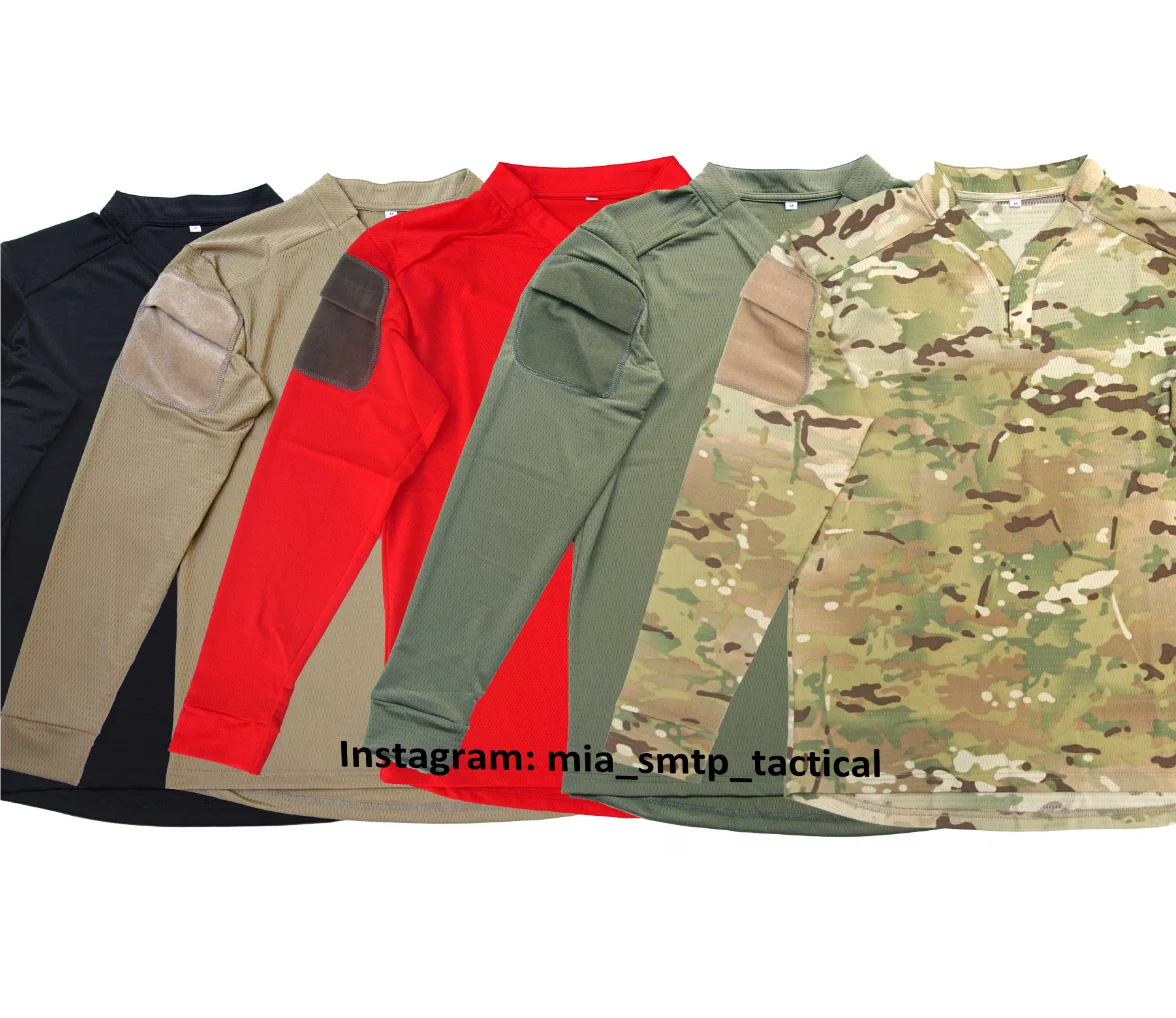 SMTP002 Tactical MC Combat Shirt Tactical Long Sleeves Camouflage Shirt Shirt Breathable Quick Drying