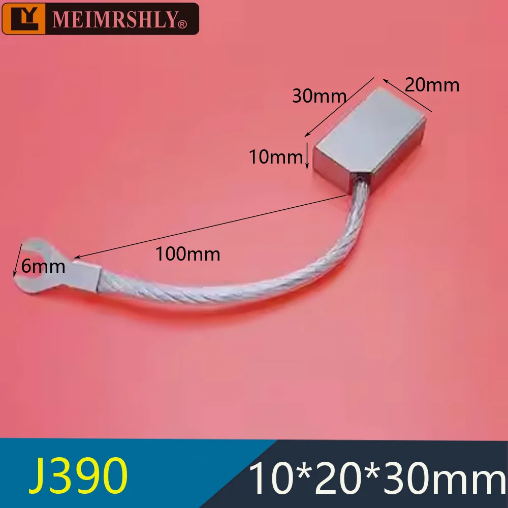 (single Sale) 10X20X32MM Silver Carbon Brush Marine Stern Shaft Grounding High Silver Carbon Brush 10*20*30/32/35/40/45/50MM