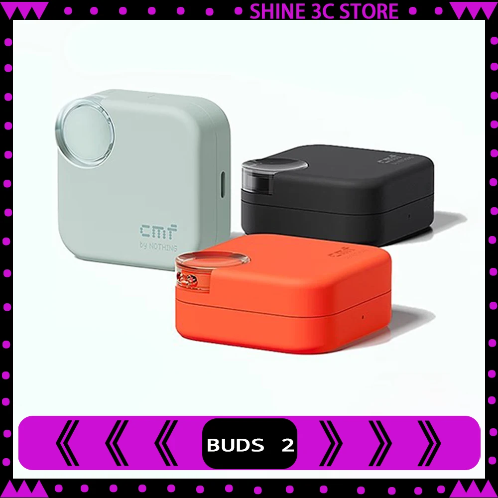 CMF by NOTHING Buds 2 Wireless Bluetooth Earphone In-Ear Active Noise Cancellation Long Battery Life Music Earbuds Custom