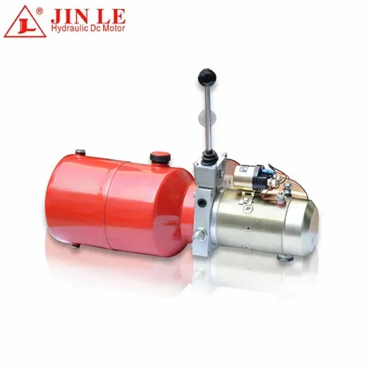 

Popular Hot sell Double Action Hydraulic Power Unit With 12V 800W DC Motor