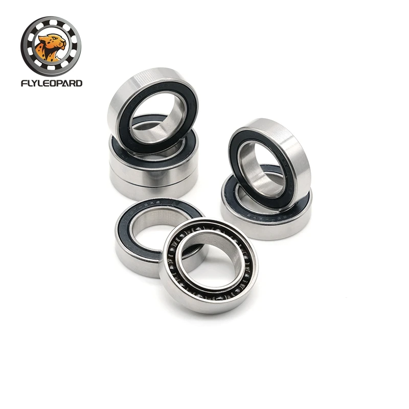 

17287RS Hybrid Ceramic Bearing 17*28*7 mm ABEC-7( 2PCS) Bicycle Bottom Brackets & Spares 17287 RS 2RS Si3N4 Ball Bearings