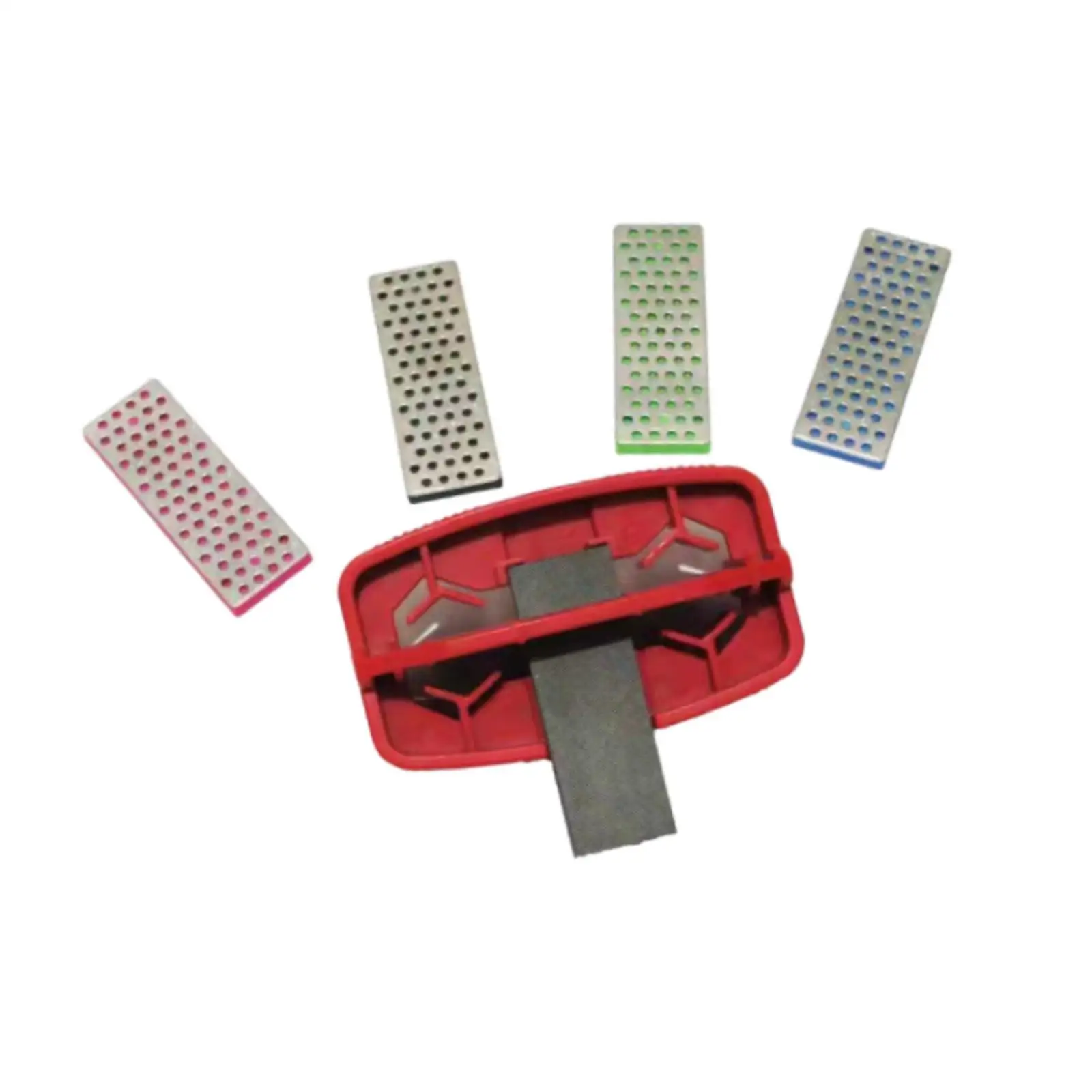 Compact Snowboard Edge Tuning Set with Diamond Files for Ski Sharpening and Ice Scraper Use