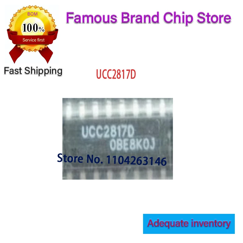 UCC2817D 10Pcs 100% Brand New Original In Stock