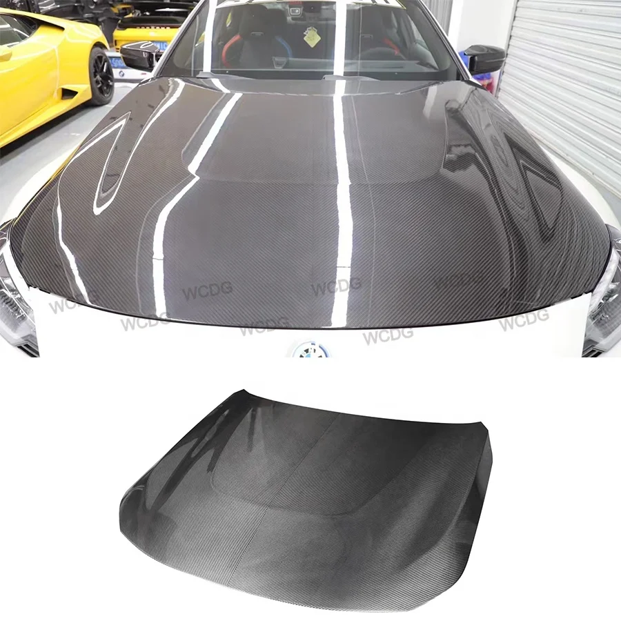 

OEM Type Dry Carbon Fiber Front Hood for BMW 2 Series G87 M2 G42 M240i 2023+Front Engine Hood Bonnet Cover Bodykit