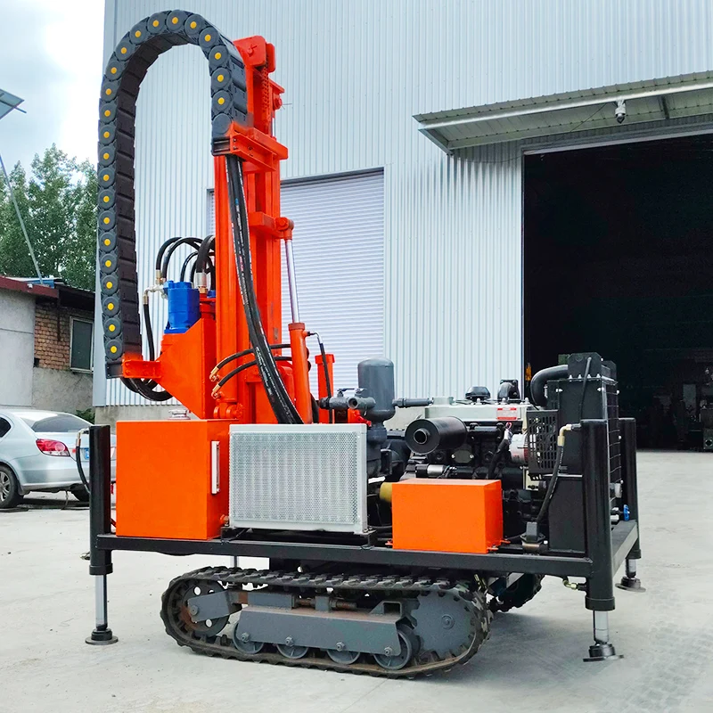 SM200 Impianto di perforazione sotterraneo per pozzi d'acqua di piccole dimensioni, profondità 200 metri, con pompa di fango personalizzabile BW160 per la perforazione delle mine