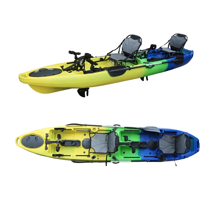 

Rotomolded Boat Double 2 Person Fishing Kayak with Pedal Drive