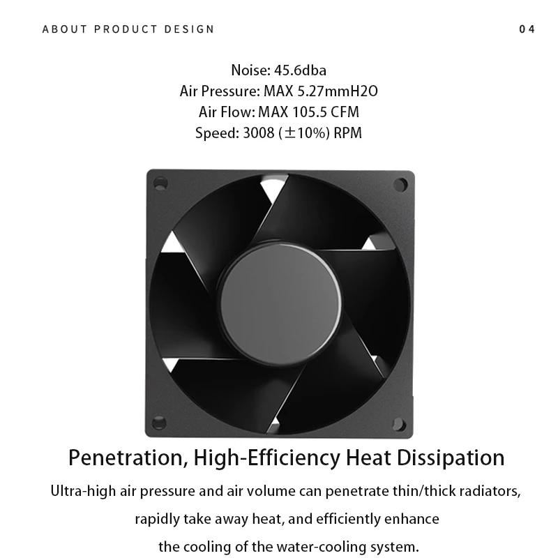 Bykski AIO Water Cooler Server AMD SP5 / SP3 , Single/Dual CPU Cooling Solution , Flow Rate: 450L/H , MAX Speed: 7000RPM - Image 3