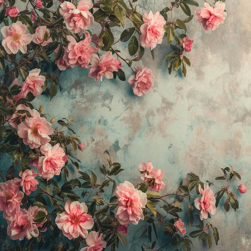 Mehofond Photography Background Painting Texture Floral Adult Birthday Wedding Maternity Portrait Decor Backdrop Photo Studio