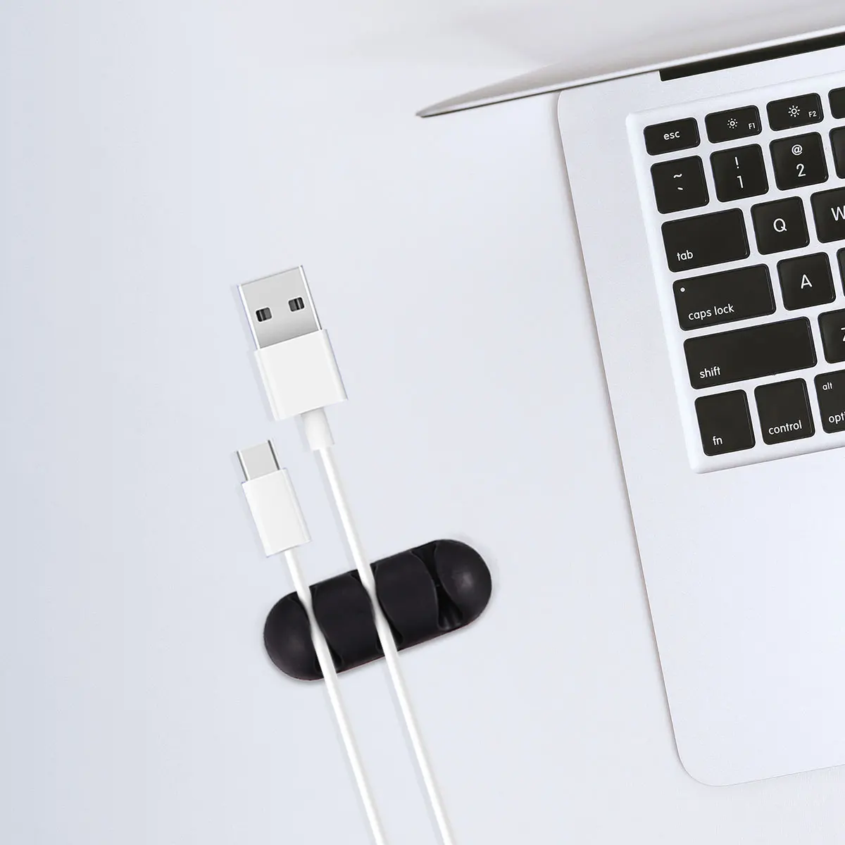 

12pcs Cable Wire Organizer Cord Management Holder For Home Office Plastic Cable Clips Headphones Chargers Desktop Organization