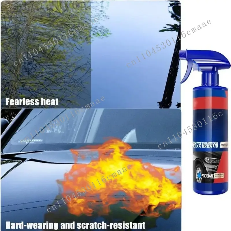 New 500ml Rapid Coating Spray 3 in 1 High Protection Waterless Car Washing Ceramic Spray for Automobiles and Motorcycles
