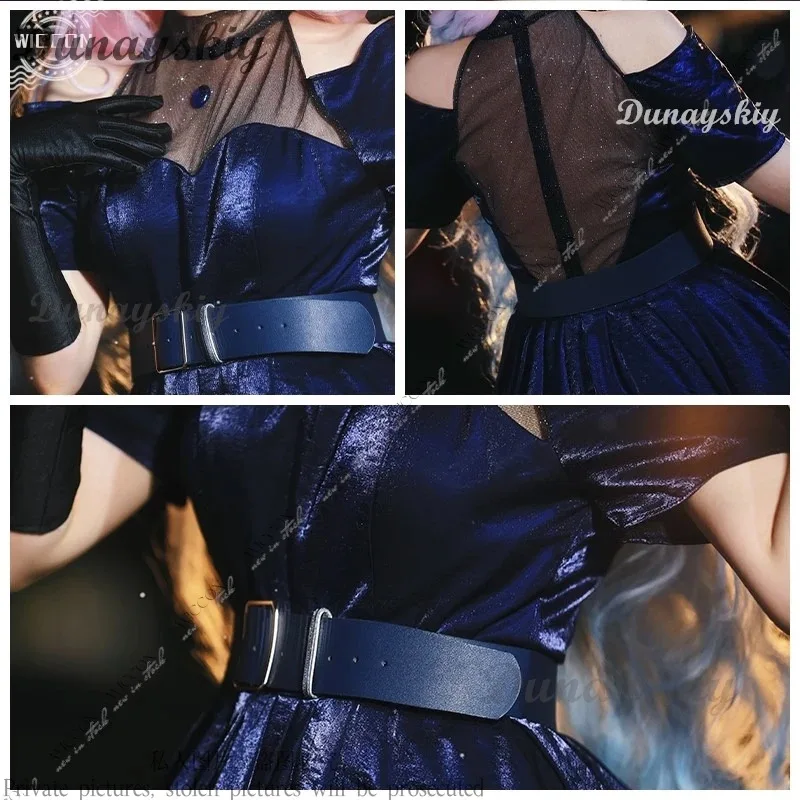 الغريبة كوس ميزي شعر مستعار تأثيري صخب فستان امرأة الكبار طفل دور اللعب المرحلة زي الزي اليومي هالوين Partyx ؛ 3 ، d'6.r ؛ 8'w ،