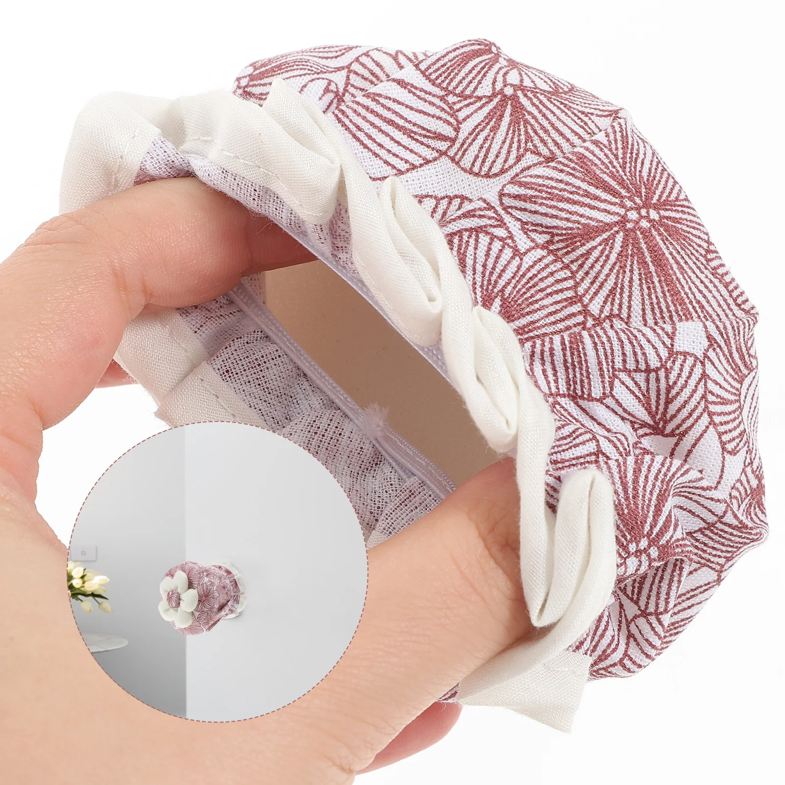 

2pcs Door Handle Covers Winter Door Knob Protectors Cotton Decorative Indoor Outdoor Soft Comfortable Handle Cover Easy Install