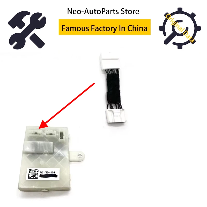 NACS To CCS2 Car Charging Port Module Wiring Harness 1537264-00-B For Made in NA(US) To EU/ME Tesla 3 Y 1487382-00-A