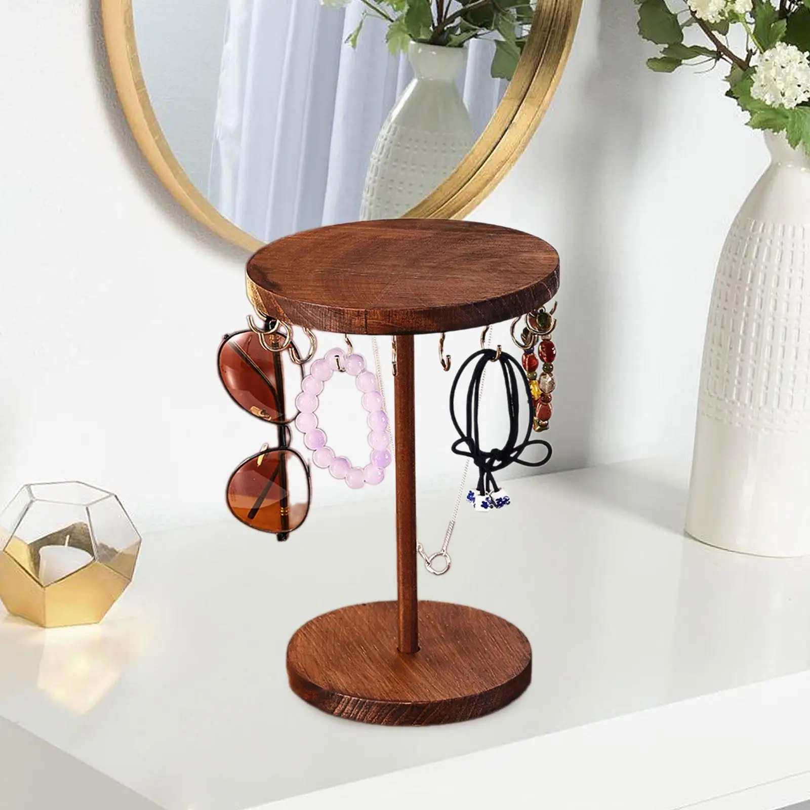 

Вешалка для ожерелья, устойчивая основа, держатель для ожерелья для браслета, женские серьги