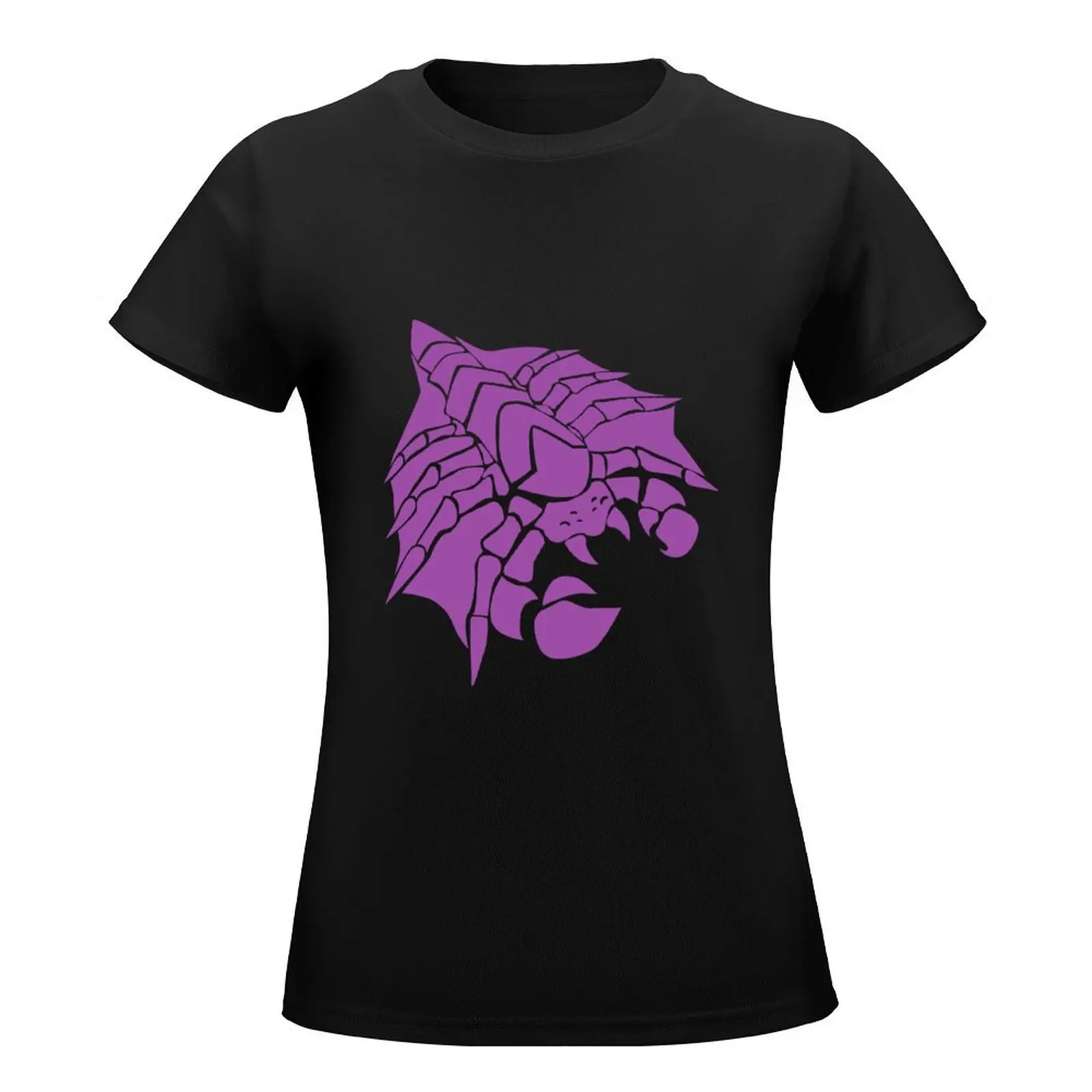 Happy Purple Drone T-Shirt lady clothes animal print shirt for girls cute tops tshirts for Women