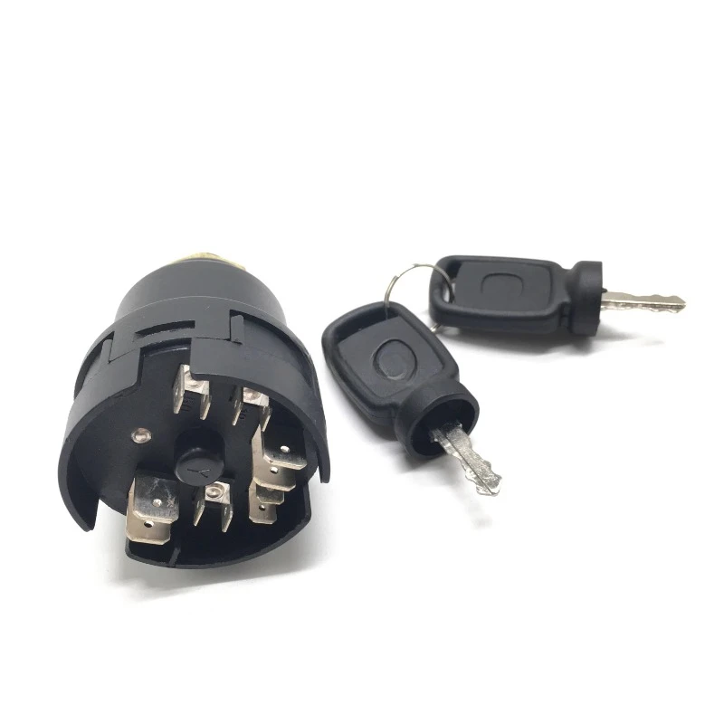 Ignition switch start key lock suitable for Shanhe Intelligent 60 70 80 90 150 210 ignition switch excavator accessories