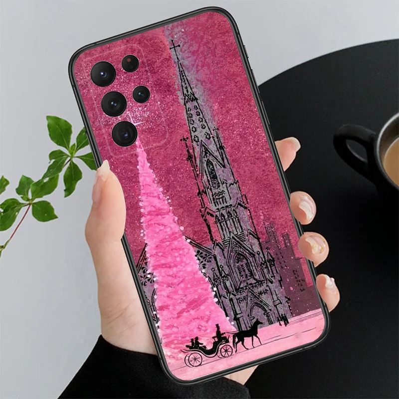 

Phone Case For Samsung A55 A16 A56 A36 A35 A15 A53 A54 A33 A34 A25 A05S A52 A52S A14 A26 A71 Christmas Light Tree