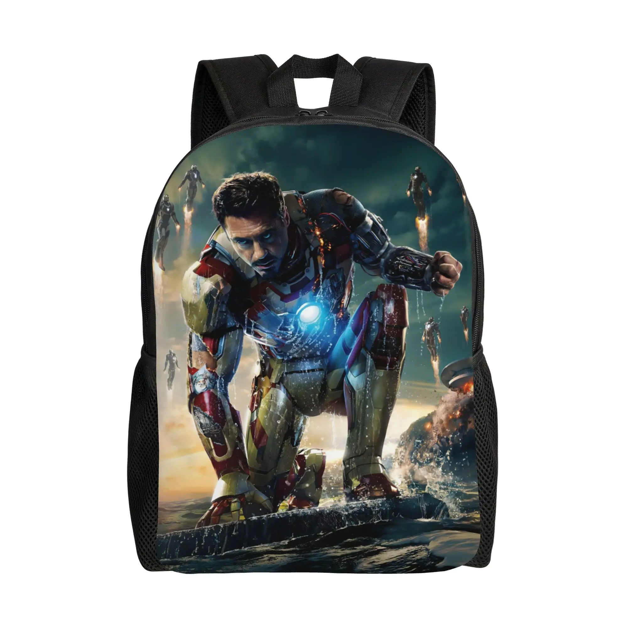 1Piece Iron Man New School Year Schoolbag  Office Staff   Backpack