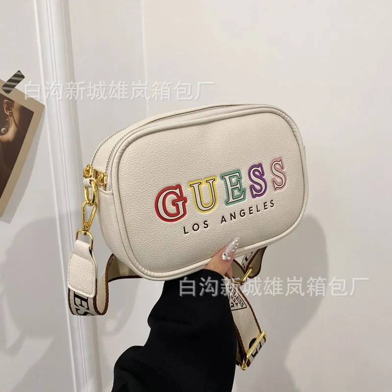 2025 New Fashion Single-shoulder Luxury Brand Design Crossbody Bag, Letter Print Camera Bag, Women's Crossbody Bag