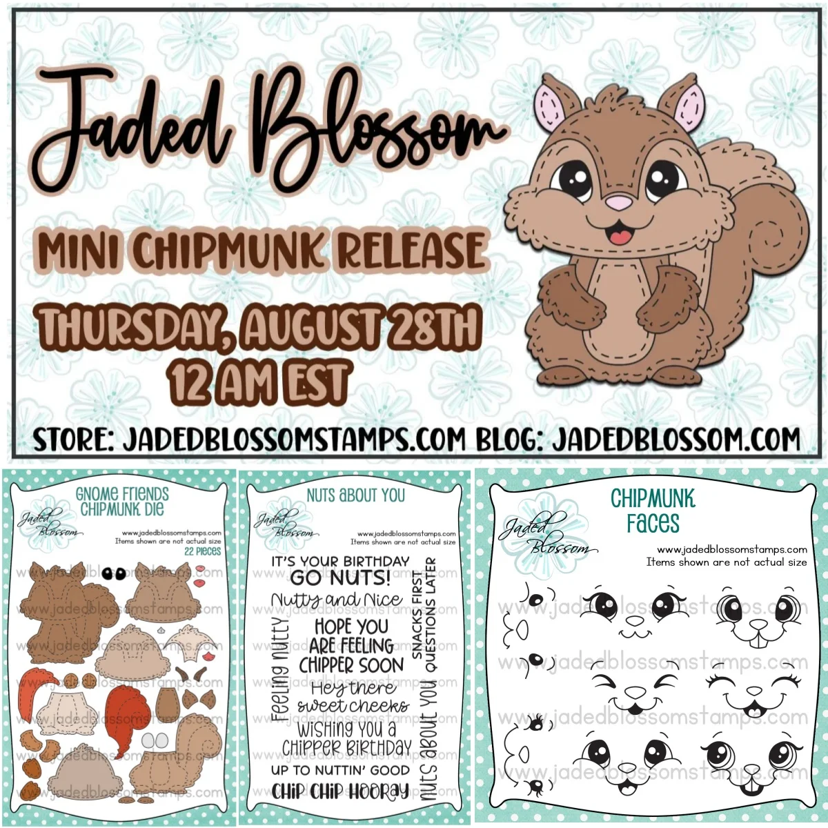 

Chipmunk Metal Cutting Dies Clear Stamps For DIY Making Card Scrapbook Embossed Paper Album Craft Supplies Template Decoration