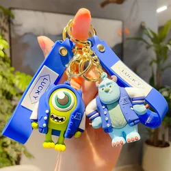 Cute Cartoon Disney Monsters University Mike James Keychain Car Bag Pendant Keyring Gift for Kids Friends Accessories Wholesale