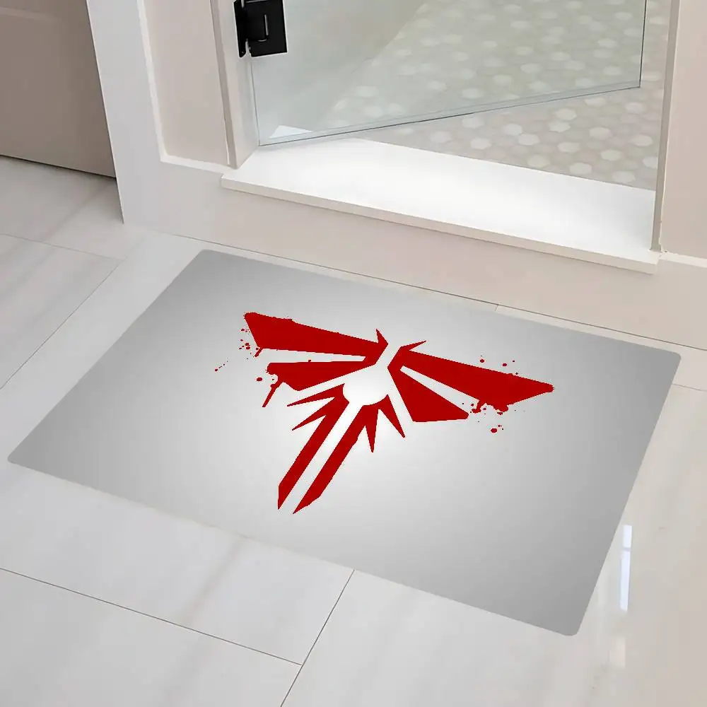 L-Last Of U-Us 2 E-EllieS LOGO حمام حصيرة غرفة الاطفال غرفة نوم الديكور شرفة المضادة للانزلاق ممسحة غرفة المعيشة Alfombra