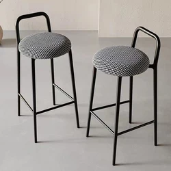 Design modne krzesła Bar Jakość Nowoczesne skandynawskie ergonomiczne krzesła imprezowe Luksusowe delikatne meble salonowe Silla Alta Para Barra