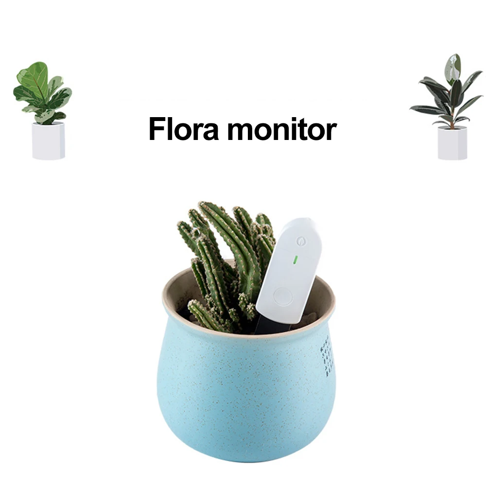 Soil Plant Flower Moist Testing Instrument Moisture Sensor Monitors Waterproof Indicator Light Compact Hygrometer with Battery