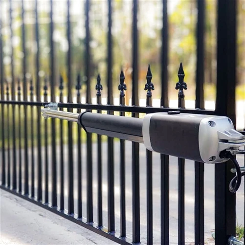 Heavy Duty Linear Arm Single Swing Automatic Gate Opener for Max.Each Leaf 500kg Door