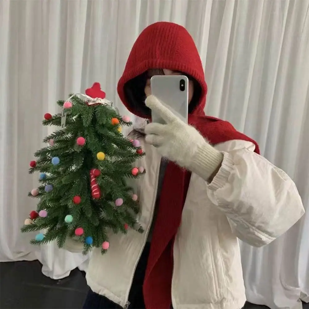 محبوك الشتاء بالاكلافا سميكة مقنعين قبعة غطاء حماية الأذن اكسسوارات الشتاء قطعة واحدة حماية الرقبة وشاح الطقس البارد