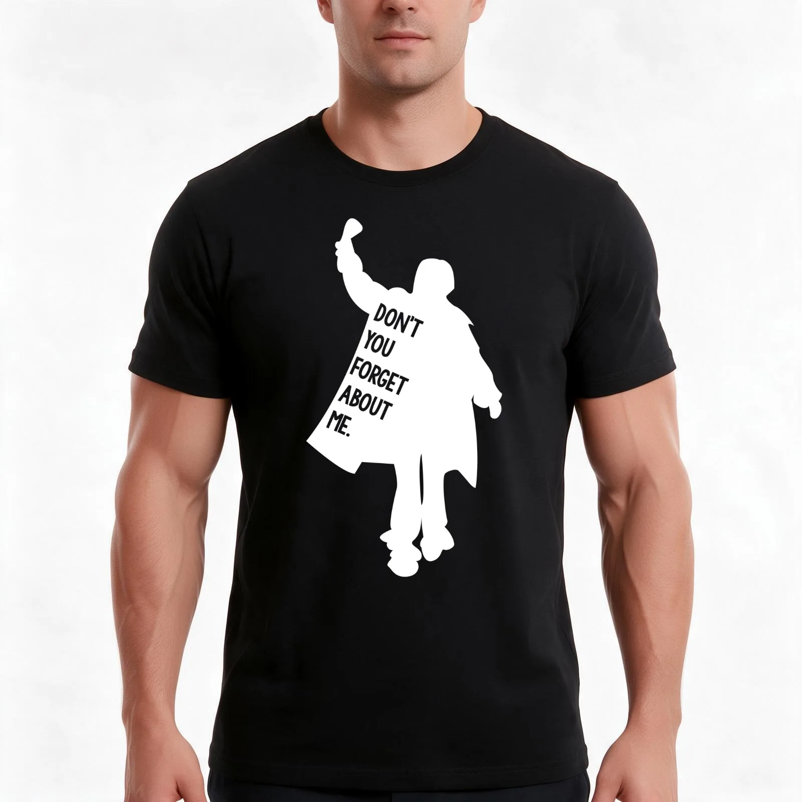 Don't You Forget About Me - Breakfast Club T-Shirt, Summer Casual Cotton Tee, Oversized Streetwear Tops, Vintage Graphic Print